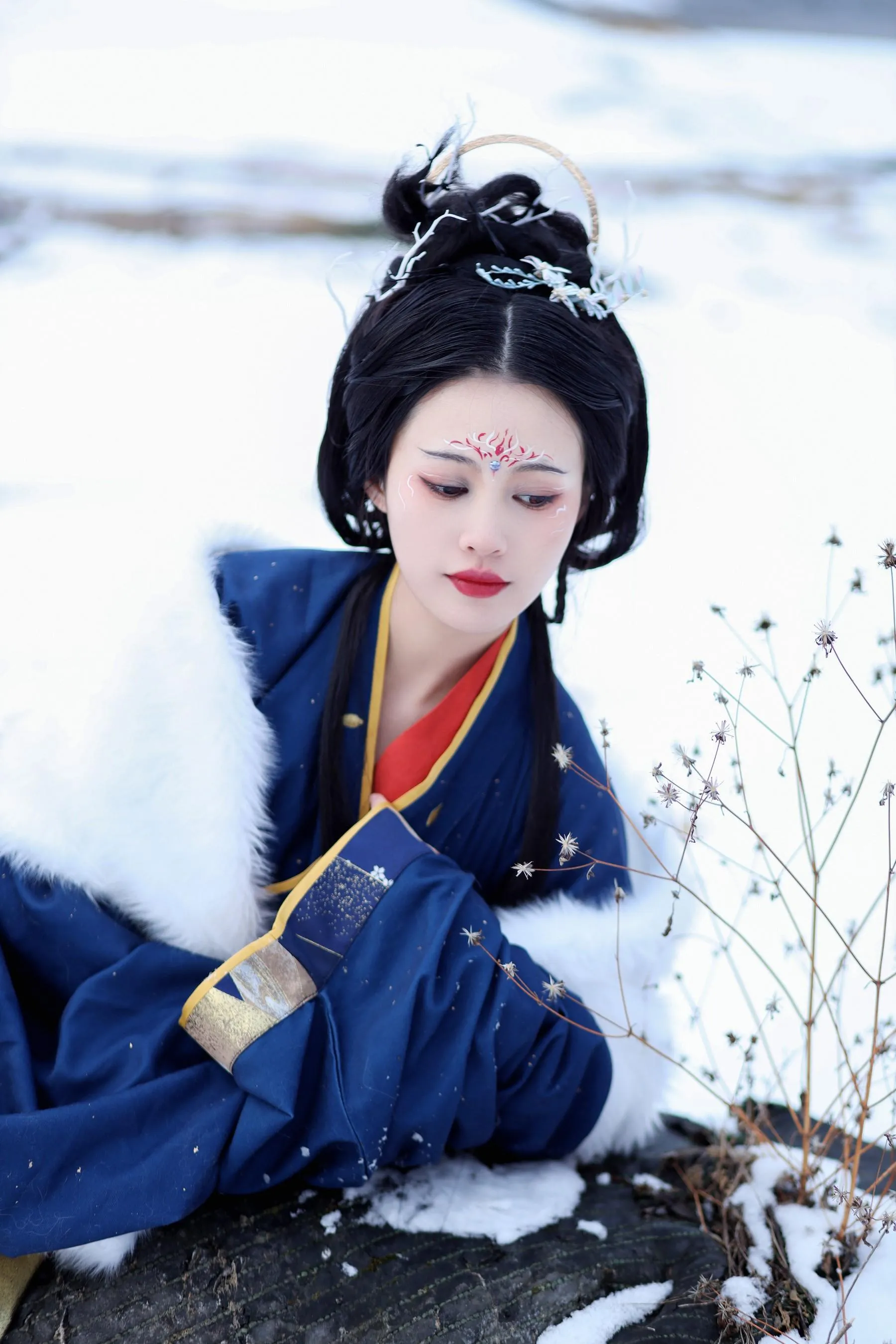 [艺图语] 2022.06.05 雪山山神 青霜鹅 [22P]插图